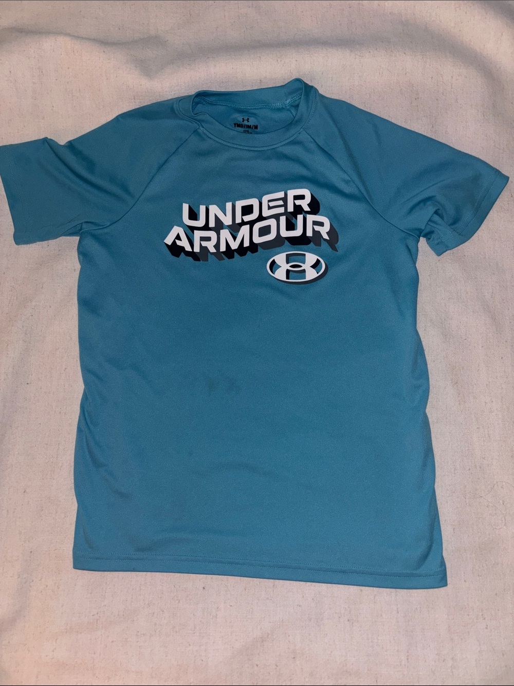 Under Armour Aqua Blue Short Sleeve Performance Tee